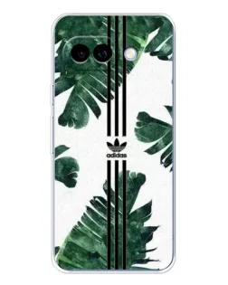 Чехол для Google Pixel 9A с картинкой «Пальмовые листья адидас»