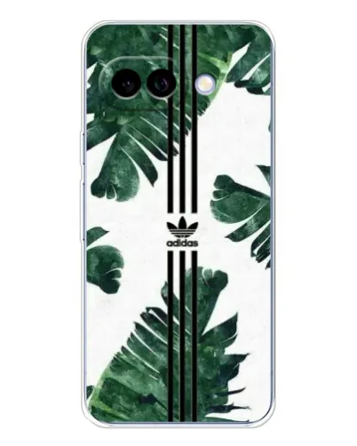 Чехол для Google Pixel 9A с картинкой «Пальмовые листья адидас»
