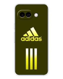 Чехол для Google Pixel 9A с картинкой «Оливковый градиент Adidas»