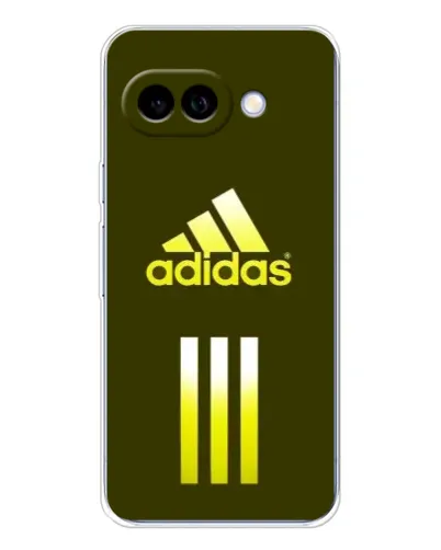 Чехол для Google Pixel 9A с картинкой «Оливковый градиент Adidas»