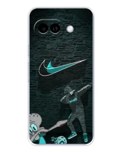 Чехол для Google Pixel 9A с картинкой «Спортивный арт Nike»