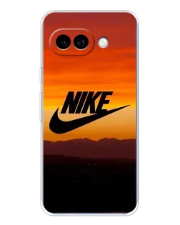 Чехол для Google Pixel 9A с картинкой «Nike — вечерний горизонт»