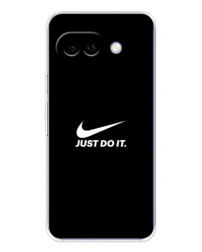 Чехол для Google Pixel 9A с картинкой «Минимализм от Nike»