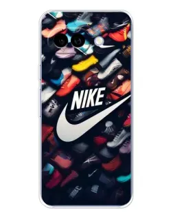 Чехол для Google Pixel 9A с картинкой «Коллекция кроссовок Nike»