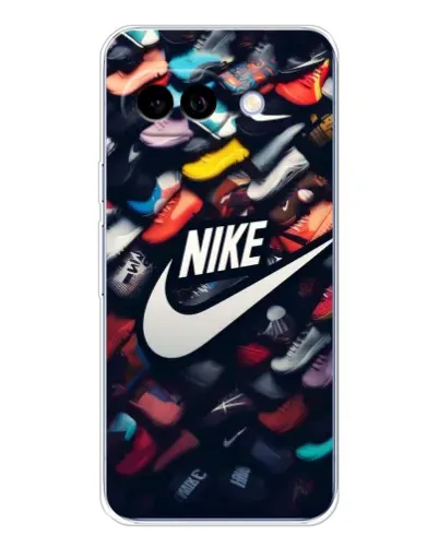 Чехол для Google Pixel 9A с картинкой «Коллекция кроссовок Nike»