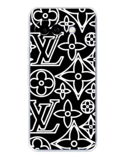 Чехол для Google Pixel 9A с картинкой «Черно-белый узор LV»