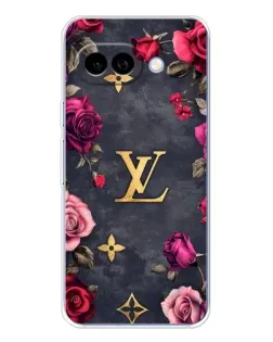 Чехол для Google Pixel 9A с картинкой «Цветочный Louis Vuitton»