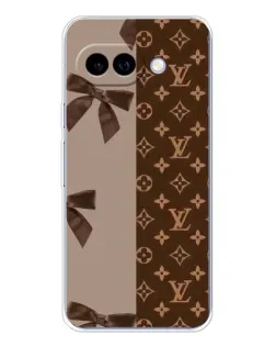 Чехол для Google Pixel 9A с картинкой «Louis Vuitton — банты»