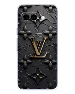 Чехол для Google Pixel 9A с картинкой «Кожаная текстура LV»