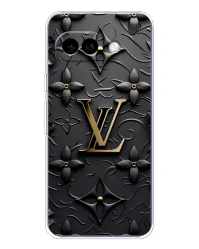 Чехол для Google Pixel 9A с картинкой «Кожаная текстура LV»