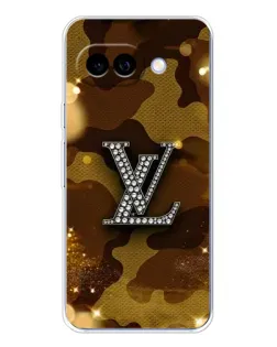 Чехол для Google Pixel 9A с картинкой «Камуфляжный Louis Vuitton»