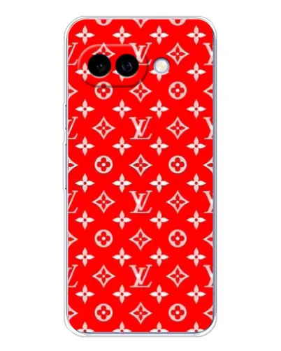 Чехол для Google Pixel 9A с картинкой «Яркий паттерн LV»