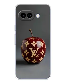 Чехол для Google Pixel 9A с картинкой «Красное яблоко LV»
