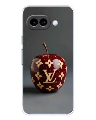 Чехол для Google Pixel 9A с картинкой «Красное яблоко LV»