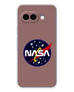Чехол для Google Pixel 9A с картинкой «NASA — ретро космос»