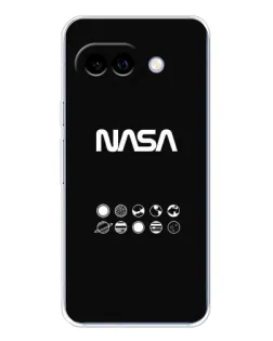 Чехол для Google Pixel 9A с картинкой «NASA — технический принт»