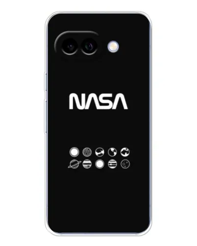 Чехол для Google Pixel 9A с картинкой «NASA — технический принт»