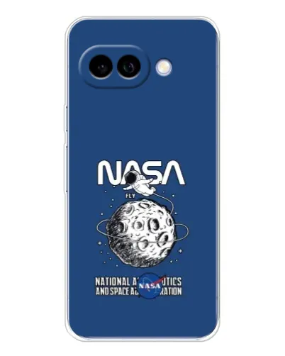 Чехол для Google Pixel 9A с картинкой «NASA — лунная миссия»