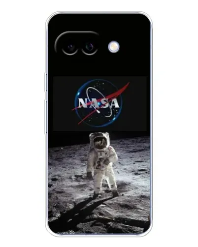 Чехол для Google Pixel 9A с картинкой «Астронавт на Луне»