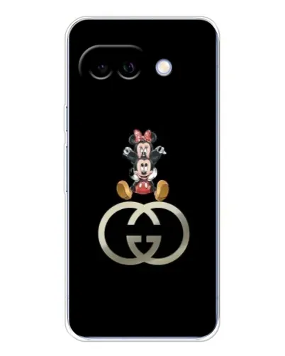 Чохол для Google Pixel 9A з картинкою «Мінні Маус на лого»