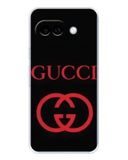 Чохол для Google Pixel 9A з картинкою «Gucci — червоний логотип»