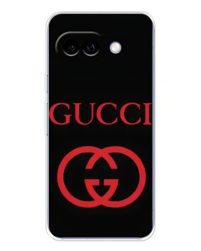Чохол для Google Pixel 9A з картинкою «Gucci — червоний логотип»