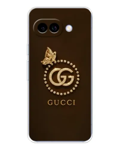 Чохол для Google Pixel 9A з картинкою «Gucci — золотий метелик»