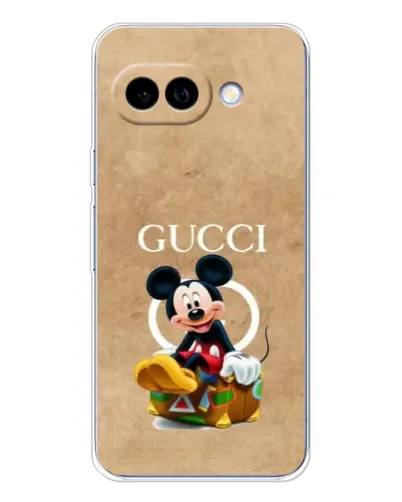 Чохол для Google Pixel 9A з картинкою «Міккі Маус Gucci — крафт»