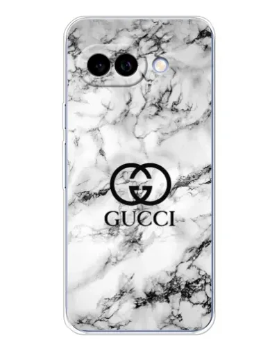 Чохол для Google Pixel 9A з картинкою «Gucci — мармуровий шик»