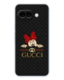 Чохол для Google Pixel 9A з картинкою «Мінні Маус Gucci — чорний»