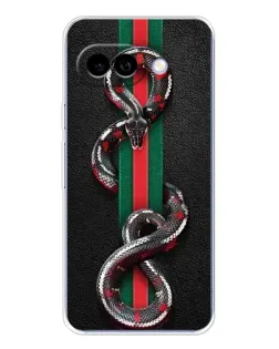 Чохол для Google Pixel 9A з картинкою «Gucci — змія на смузі»