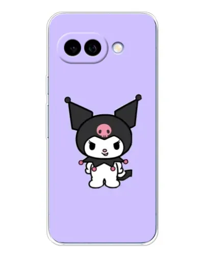 Чехол для Google Pixel 9A с картинкой «Kuromi — нежный фиолетовый»