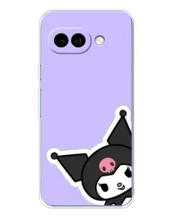 Чехол для Google Pixel 9A с картинкой «Забавная Kuromi»