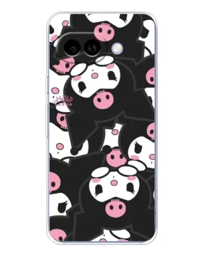 Чехол для Google Pixel 9A с картинкой «Kuromi с сердечком»