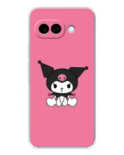 Чехол для Google Pixel 9A с картинкой «Хмурая Kuromi»