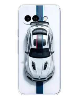 Чехол для Google Pixel 9A с картинкой «Вид сверху — BMW M»