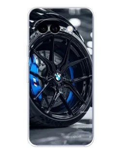 Чохол для Google Pixel 9A з картинкою «Колесо BMW зблизька»