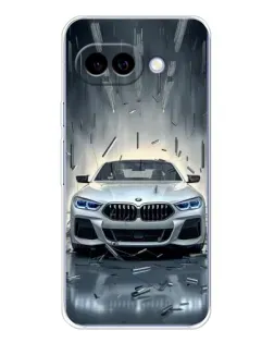 Чохол для Google Pixel 9A з картинкою «BMW у світлі фар»