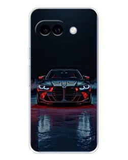 Чохол для Google Pixel 9A з картинкою «BMW на мокрій дорозі»