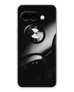 Чохол для Google Pixel 9A з картинкою «Емблема BMW — макро»