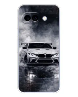 Чохол для Google Pixel 9A з картинкою «BMW крізь туман»