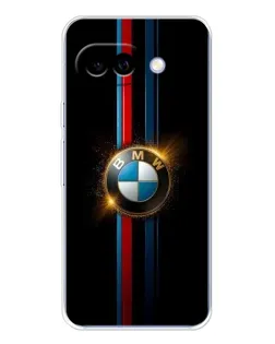 Чохол для Google Pixel 9A з картинкою «BMW M-Power неон»