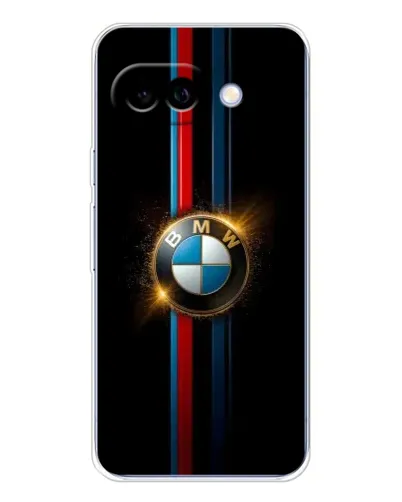Чохол для Google Pixel 9A з картинкою «BMW M-Power неон»