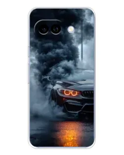 Чохол для Google Pixel 9A з картинкою «BMW M-Power — абстракція»