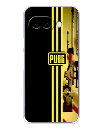 Чехол для Google Pixel 9A с картинкой «PUBG — камуфляжный шлем»