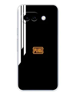 Чехол для Google Pixel 9A с картинкой «PUBG — вертикальные линии»