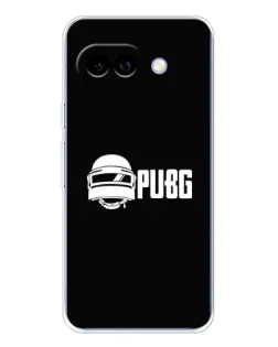 Чехол для Google Pixel 9A с картинкой «PUBG — классический лого»