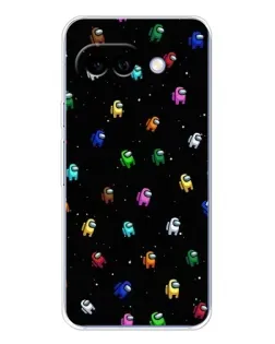 Чехол для Google Pixel 9A с картинкой «Экипаж Among Us»