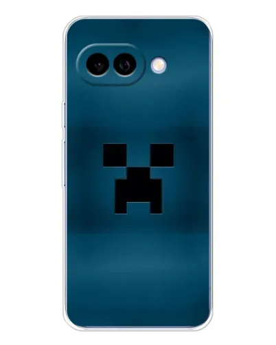 Чехол для Google Pixel 9A с картинкой «Крипер текстура»