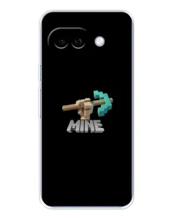 Чехол для Google Pixel 9A с картинкой «Алмазная кирка»